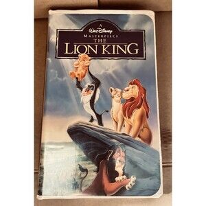 The Lion King (VHS) A Walt Disney masterpiece Movie